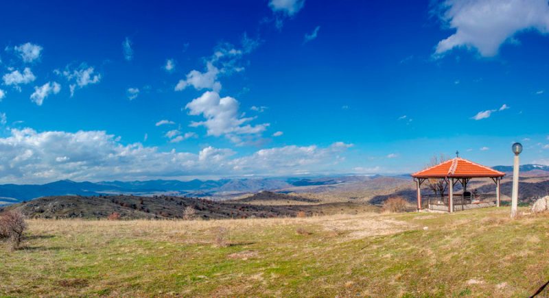 Поглед од манастирот Св. Атанасиј, с. Старавина