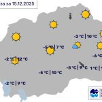 Во Битола сончево, температурата до 10 степени