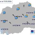 Во Битола променливо облачно, температурата до 12 степени