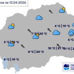 Во Битола претежно облачно, температурата до 20 степени